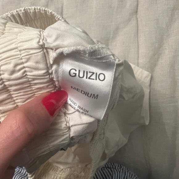 Danielle Guizio Tan boxer shorts - Picture 5 of 5